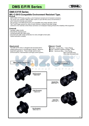 DMS3100F28 datasheet - MIL-C-5015 Compatible Environment Resistant Type