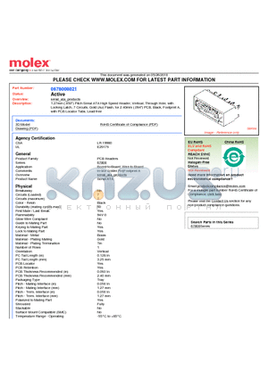 0678008021 datasheet - 1.27mm (.050