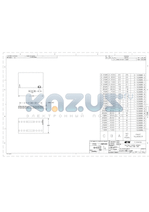 2-103688-1 datasheet - RECEPTACLE HOUSING, AMMODU MTE, SINGLE ROW, .100CL