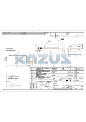 2-1102618-5 datasheet - Surface mounted housing bottom entry Anbaugehaeuse HIP-K.16/40.AG.M6