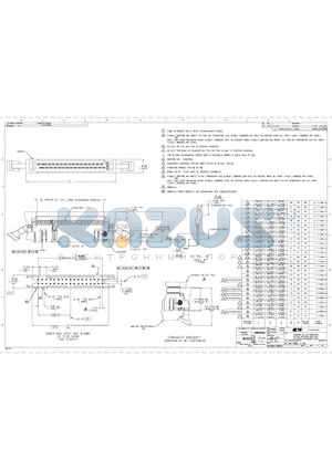 2-111492-6 datasheet - UNIVERSAL I/O PIN CONNECTOR, WITHOUT MOUNTING EARS, WITH STD COVER LATCHES,AMP-LATCH