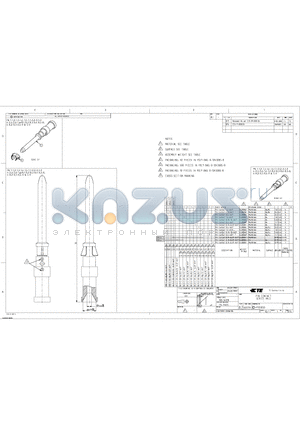 2-1105050-1 datasheet - PIN CONTACT SERIES HN.D