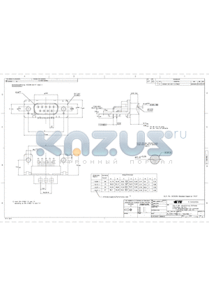 2-1393480-1 datasheet - Sub-D 90 Lotausfuhrung Stiftleiste Einbauhohe 3,6mm D-Sub 90 solderverson Pin connector mounting height 3,6 mm