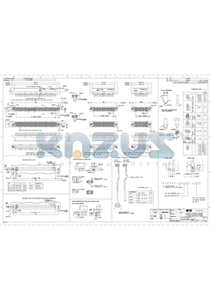 2-1393641-7 datasheet - RECEPTACLE ASSEMBLY EUROCARD TYPES B,C AND SHORT VERSIONS