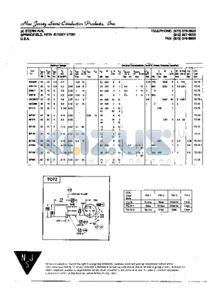 2N918 datasheet - General Purpose Diodes