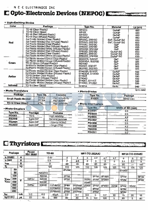 2P6M datasheet - Opto-Electronic Devices(NEPOC)