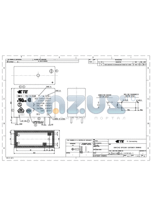 2-1419153-1 datasheet - OMIH(1M) SPEC300 CUSTOMER DRAWING