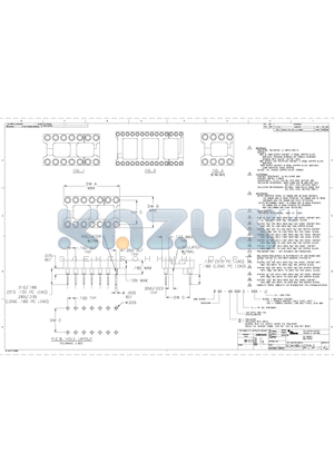 2-1437537-1 datasheet - DIP SOCKET, 800 SERIES