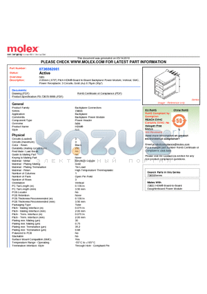 0736562001 datasheet - 2.00mm (.079