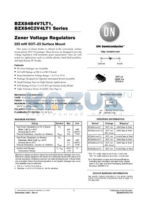 BZX84C16LT1 datasheet - Zener Voltage Regulators