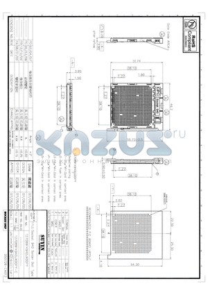 127089FK940JX00PY datasheet - Socket 940 Solder Ball Type