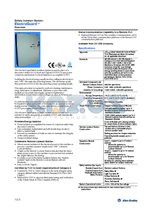 2031-C0110WX datasheet - ElectroGuard