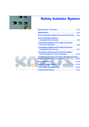 2033-C0043W-42K datasheet - Safety Isolation System