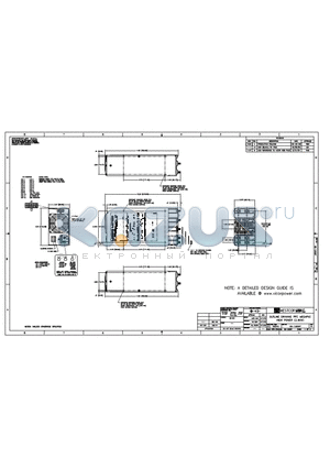 08-130097 datasheet - OUTLINE DRAWING PFC MEGAPAC HIGH POWER (2.4KW)