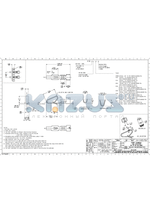 08-50-0015 datasheet - CRIMP TERMINAL .156 CENTERS 18 TO 24 GA WIRE