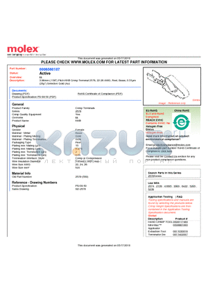 08-56-0107 datasheet - 3.96mm (.156