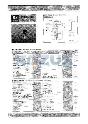 2SC4310 datasheet - 2SC4310