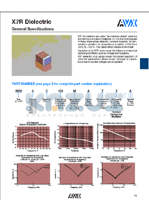 08052C103KA77A datasheet - General Specifications