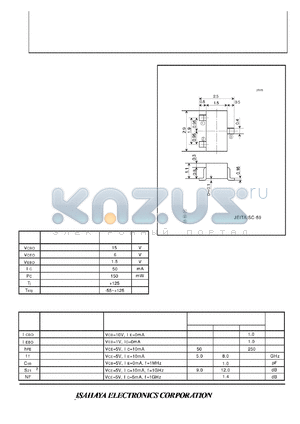 2SC5634 datasheet - FOR HIGH FREQUENCY AMPLIFY APPLICATION SILICON NPN EPITAXIAL TYPE