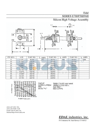 20F6H datasheet - Silicon High Voltage Assembly