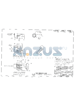 C-17664 datasheet - .064 STRAIGHT LIGHT PIPE W/PRESS-FIT; RoHS COMPLIANT