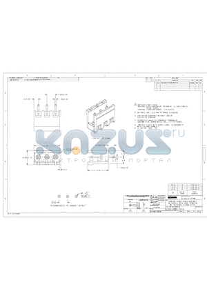 C-1776142 datasheet - TERMINAL BLOCK HEADER ASSEMBLY, 180 DEGREE, OPEN ENDS, STACKING W/INTERLOCK 5.00mm PITCH