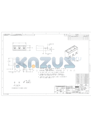C-1776154 datasheet - TERMINAL BLOCK HEADER ASSEMBLY, 180 DEGREES, CLOSED ENDS, 7.62mm PITCH