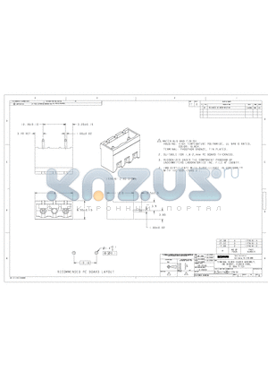 C-1776161 datasheet - TERMINAL BLOCK HEADER ASSEMBLY, 180 DEGREE, CLOSED ENDS, 10.16mm PITCH