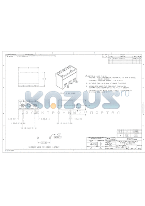 C-1776163 datasheet - TERMINAL BLOCK HEADER ASSEMBLY, 90 DEGREE, CLOSED ENDS, 10.16mm PITCH