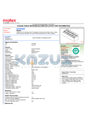 0872630805 datasheet - 2.00mm (.079