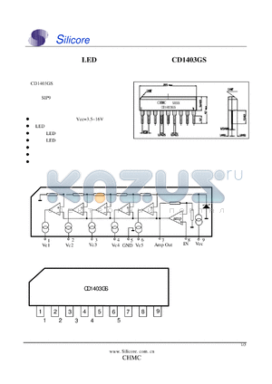 CD1403GS datasheet - CD1403GS