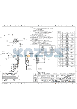 14-56-8202 datasheet - ASSEMBLY, SL CONNECTOR SINGLE ROW 2.54/.100 GRD