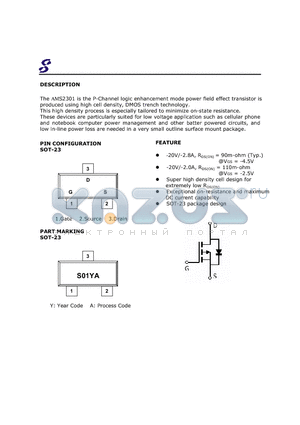 AMS2301 datasheet -  Super high density cell design for