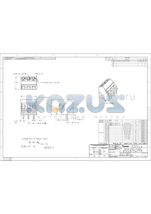 C-282847 datasheet - TERMINAL BLOCK, PCB MOUNT ANGLED ENTRY WIRE, STACKING W/INTERLOCK, 5.08mm, PITCH