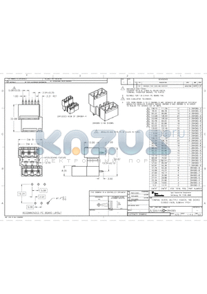 C-284065 datasheet - TERMINAL BLOCK MULTIPLE HEADER 180 DEGREE CLOSED ENDS, 5.08mm PITCH