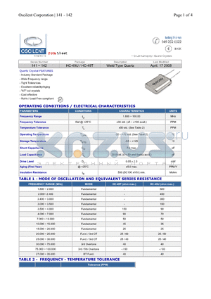 142-12.0M-20-05GP datasheet - Weld Type Quartz