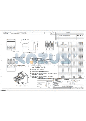 C-284506 datasheet - TERMINAL BLOCK PLUG STACKING 3.5mm PITCH