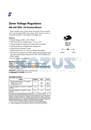 AMS8326BT1G datasheet - Zener Voltage Regulators