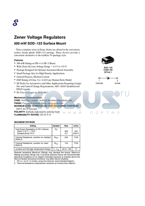 AMS8332CT1G datasheet - Zener Voltage Regulators