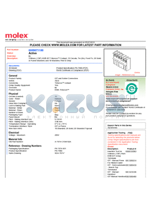 09-07-1100 datasheet - 3.96mm (.156