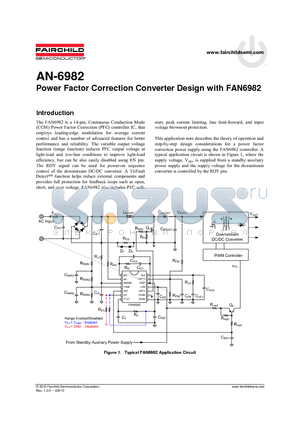 AN-6982 datasheet - Power Factor Correction Converter Design