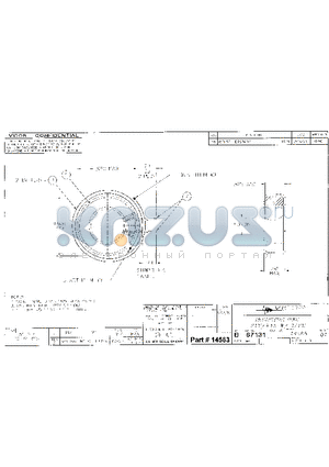 14565-01 datasheet - INDUCTOR DWG, 21T/#15W/TAPE