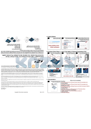 AN670 datasheet - PRECISION32 MCU DEVELOPMENT KIT QUICK-START GUIDE