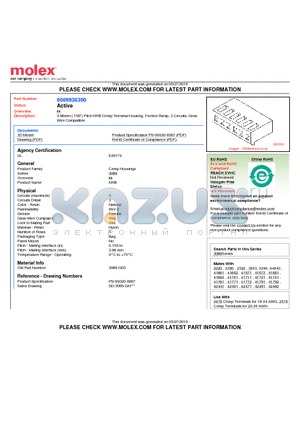 09-93-0300 datasheet - 3.96mm (.156