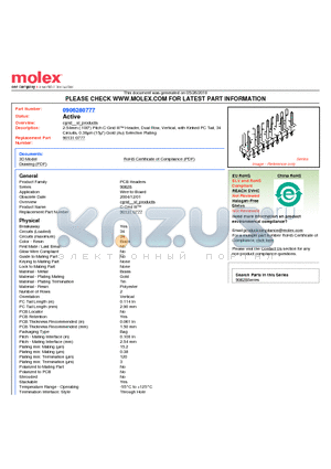 0906280777 datasheet - 2.54mm (.100