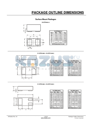 AP02002_1 datasheet - PACKAGE OUTLINE DIMENSIONS