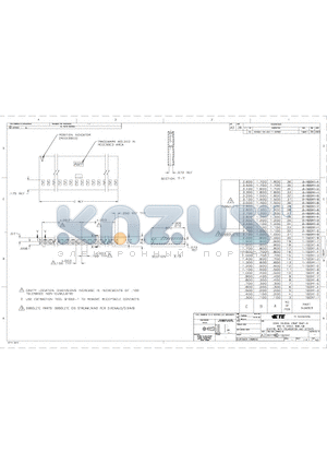 1-102241-2 datasheet - CONN HOUSING, CRIMP SNAP-IN MOD IV, SINGLE ROW,.100 CENTERS, WITH POLARIZATION AND DETENTS
