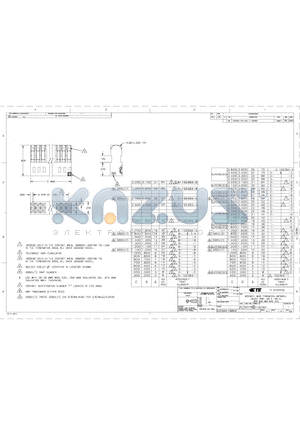 1-102393-2 datasheet - ASSEMBLY, MASS TERMINATION, AMPMODU, DOUBLE ROW, .100 X .100 CL, #26-#30 AWG WIRE SIZE