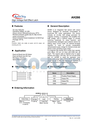 AP1084N18 datasheet - 5A Low Dropout Positive Adjustable or Fixed-Mode Regulator