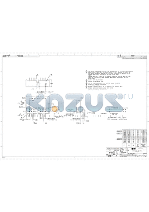 1-103311-0 datasheet - HEADER ASSY, LOW PROFILE, AMP-LATCH